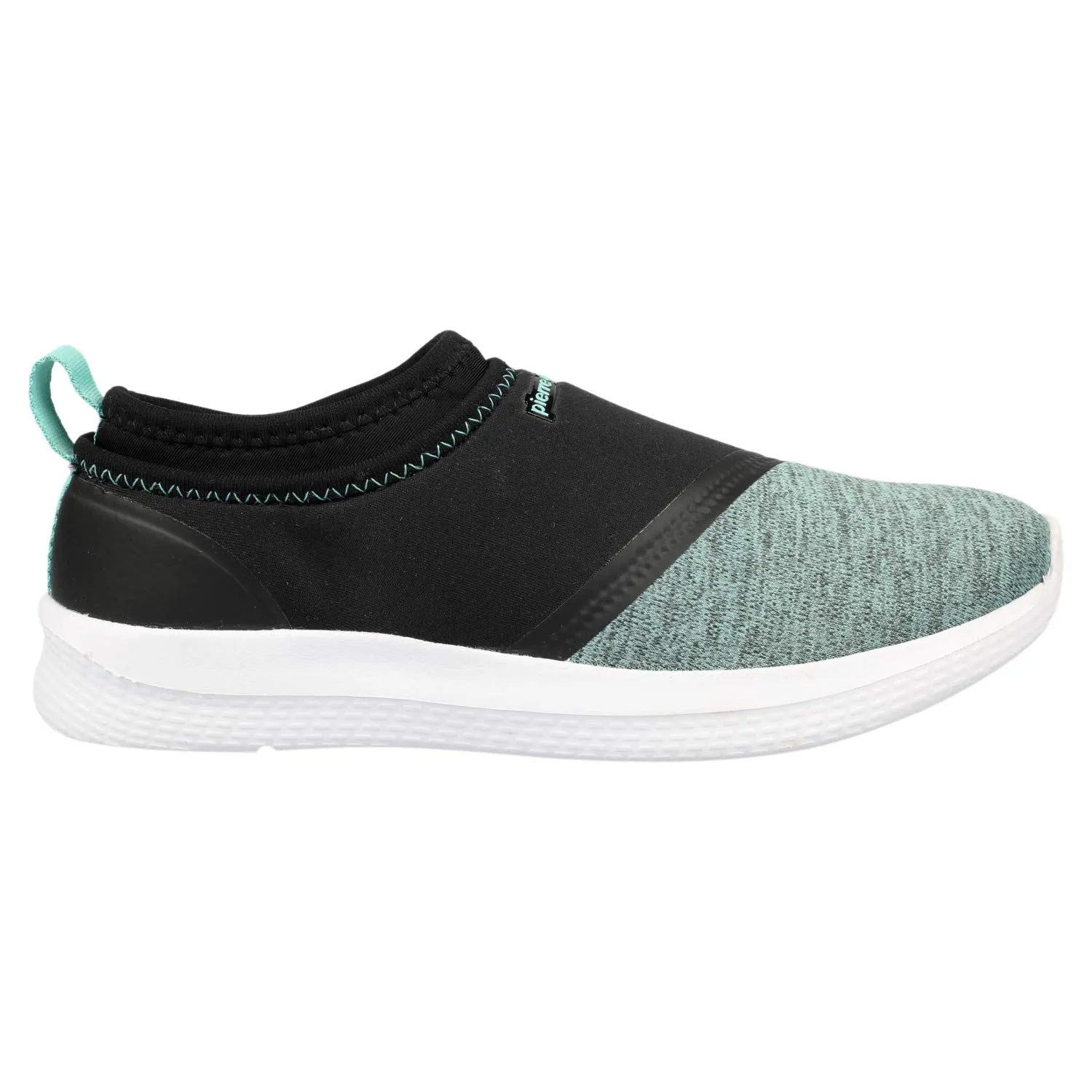 Pierre Cardin Women's Elle Trois Lt.Green-Black Walking Shoes(Energia)