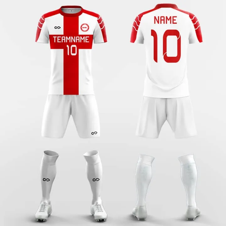 Pray - Custom Soccer Jerseys Kit Sublimated Design