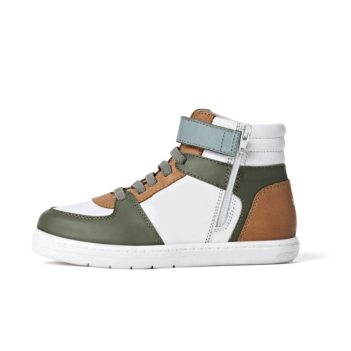 PRETTY BRAVE HI TOP KHAKI MIX