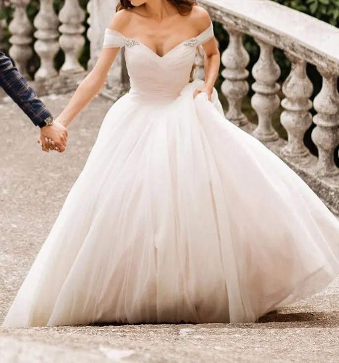 Princess Tulle Ball Wedding Gown All Sizes/Colors