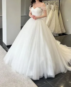 Princess Tulle Ball Wedding Gown All Sizes/Colors