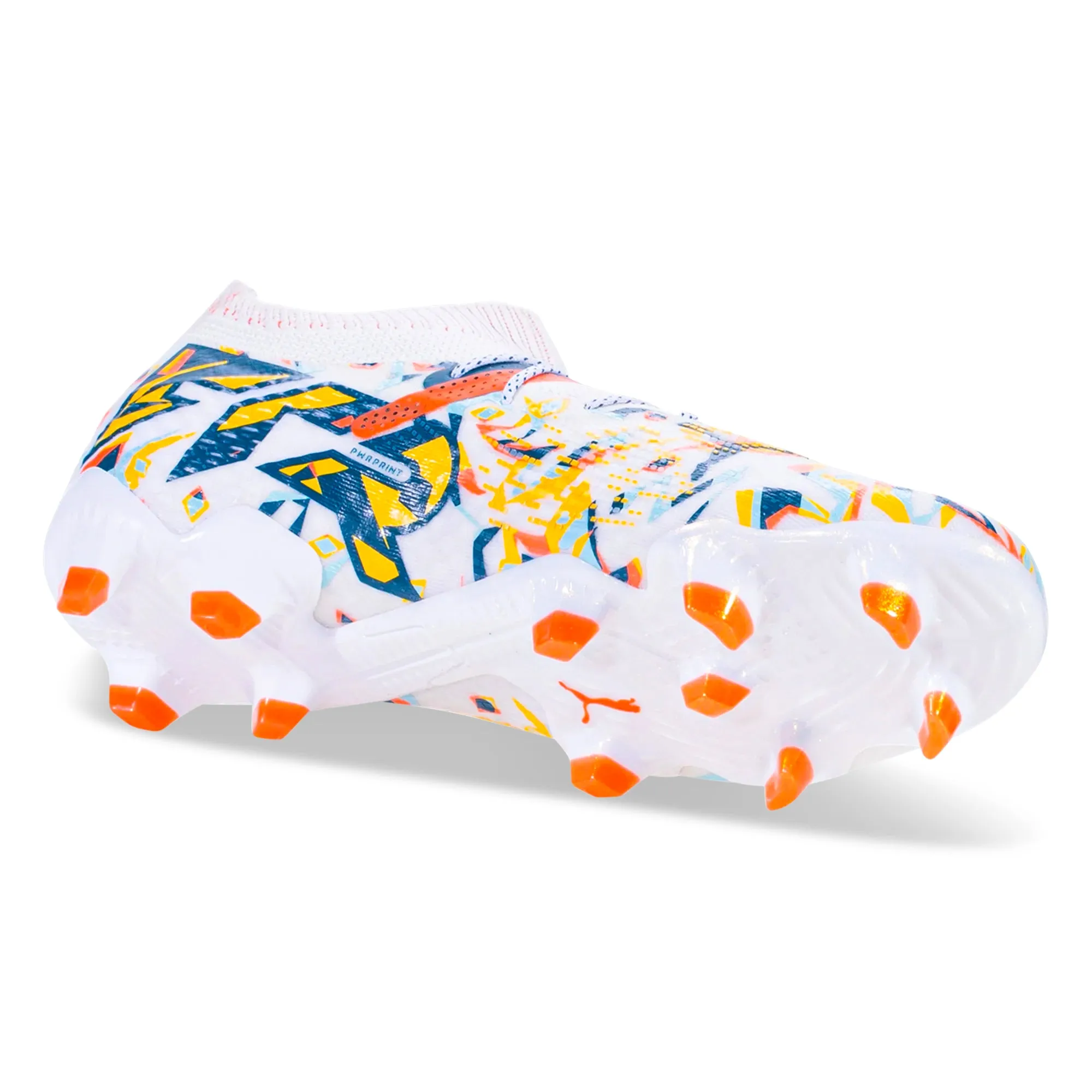 Puma Future 7 Ultimate Creativity FG/AG Soccer Cleats (Puma White/Ocean Tropic)