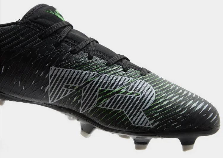 .Puma FUTURE 8 PLAY FG/AG Unisex Adults Football Boots - Black/Grey/Green - (108141-02) - BCL - R2L17