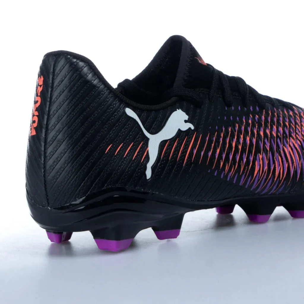 .Puma FUTURE 8 PLAY FG/AG Unisex Adults Football Boots - Black/White/Glowing Red - (108141-01) - PRP - R2L17