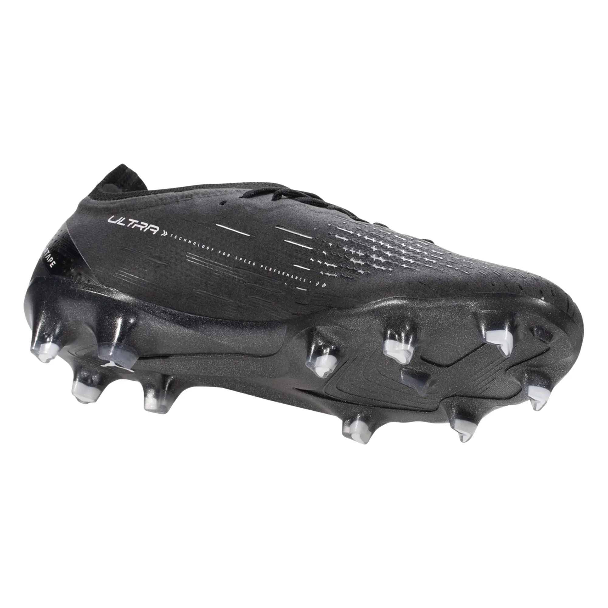 Puma Ultra Ultimate FG/AG Firm Ground Soccer Cleats - Black/White