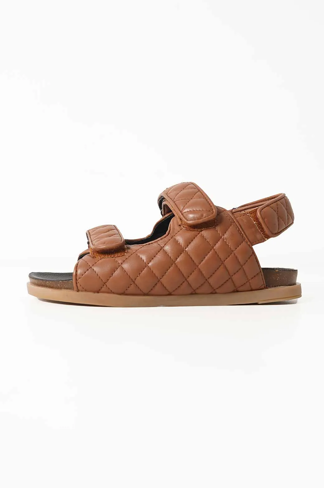 QUILTED SANDALS