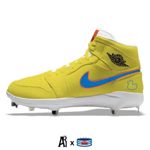 "Rubber Duck" Jordan 1 Retro Cleats