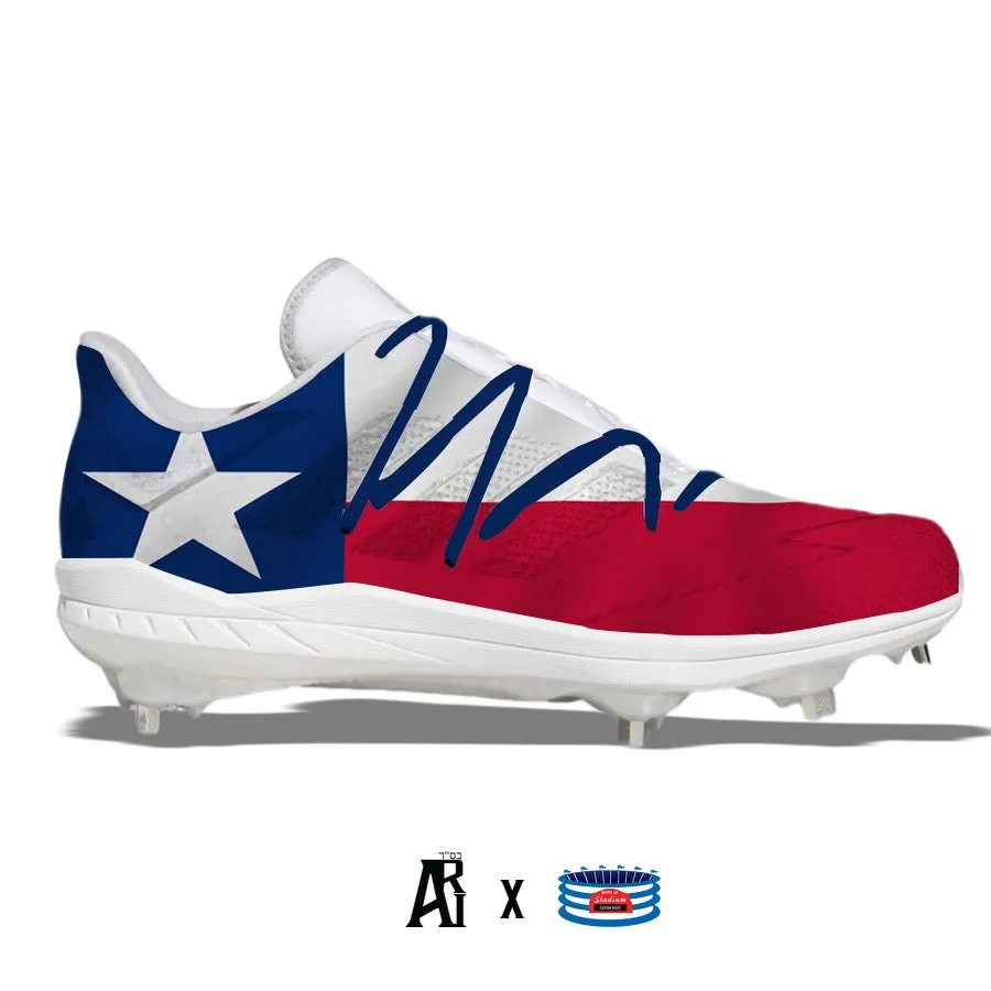 "Texas" Adidas Adizero Afterburner 7 Cleats