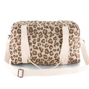 Raphael Bowling Bag Leopard Natural