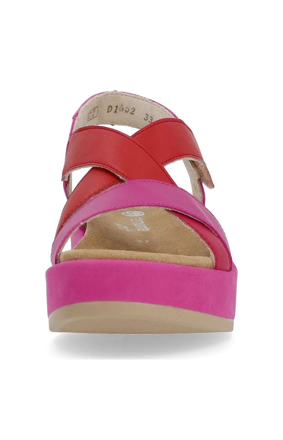 Remonte Wedge Sandal in Pink