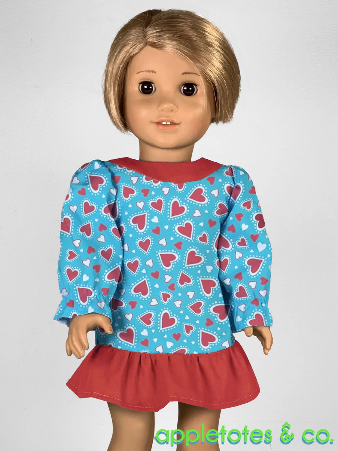 Riviera Dress 18 Inch Doll Sewing Pattern