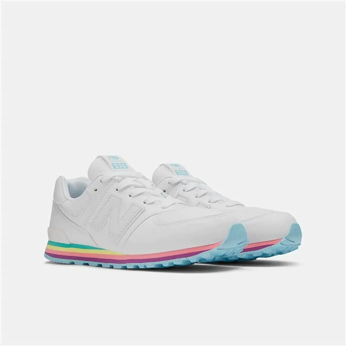 Sports Shoes for Kids New Balance 574 Core White