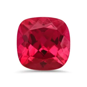 Square Cushion Lab Created Ruby