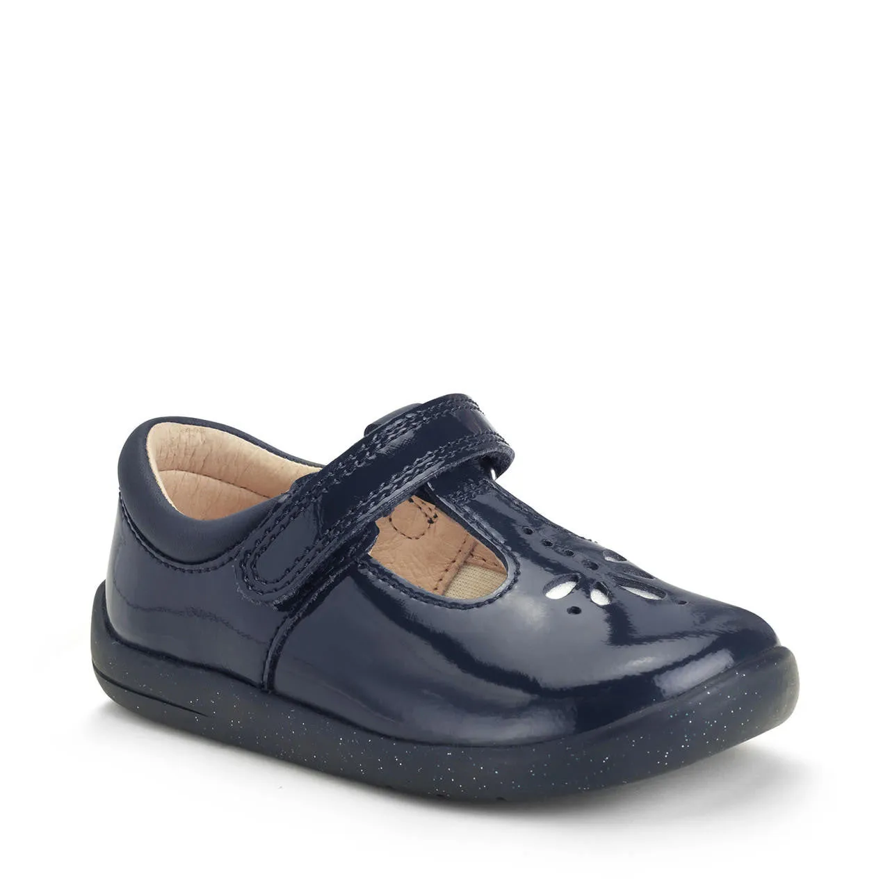 Startrite Girls Shoe Puzzle 0779_19 Navy Patent