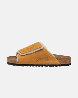 STÜSSY & BIRKENSTOCK SOLANA SHEARLING SLIDE