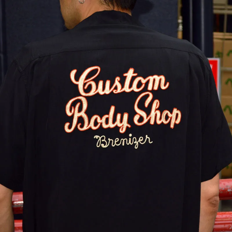 STYLE EYES "SE39261" RAYON BOWLING SHIRT "CUSTOM BODY SHOP"