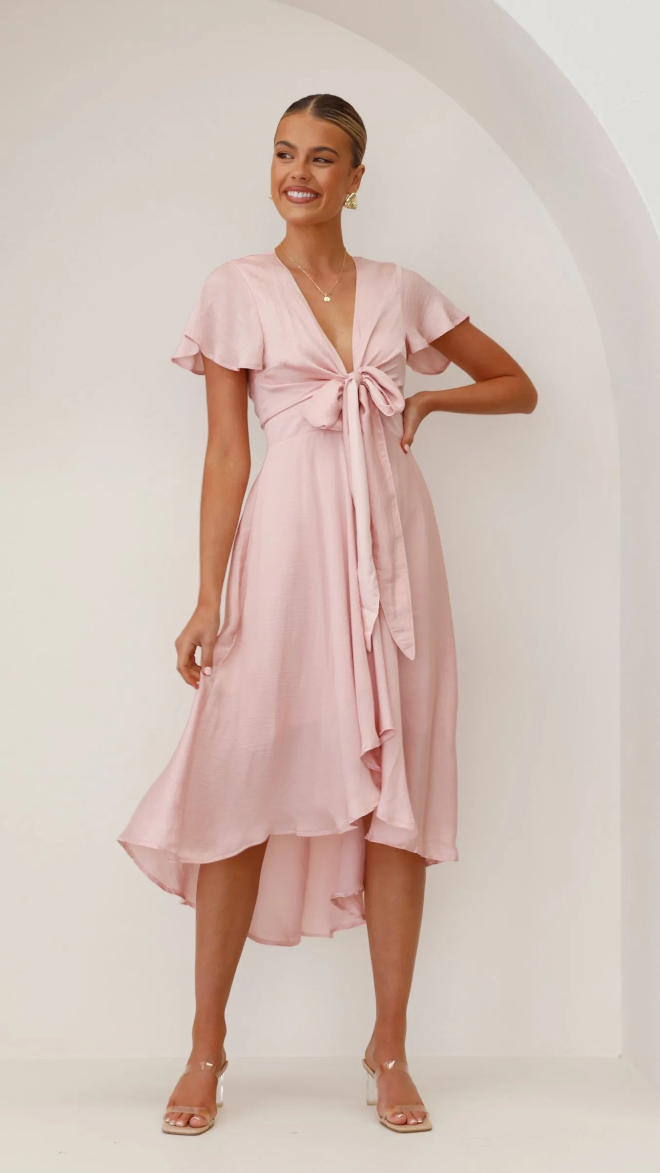 Sunny Daze Dress - Soft Pink