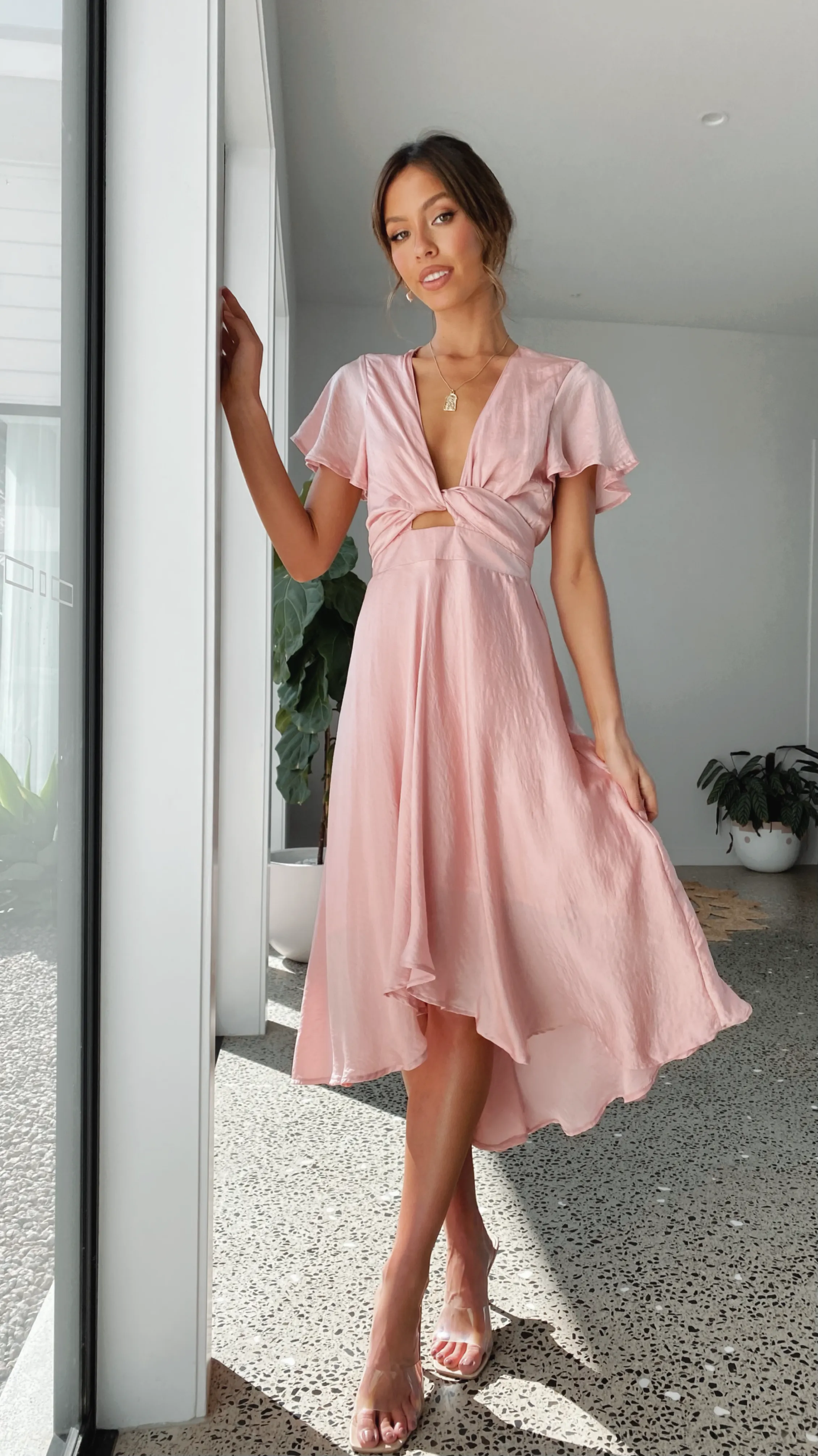 Sunny Daze Dress - Soft Pink