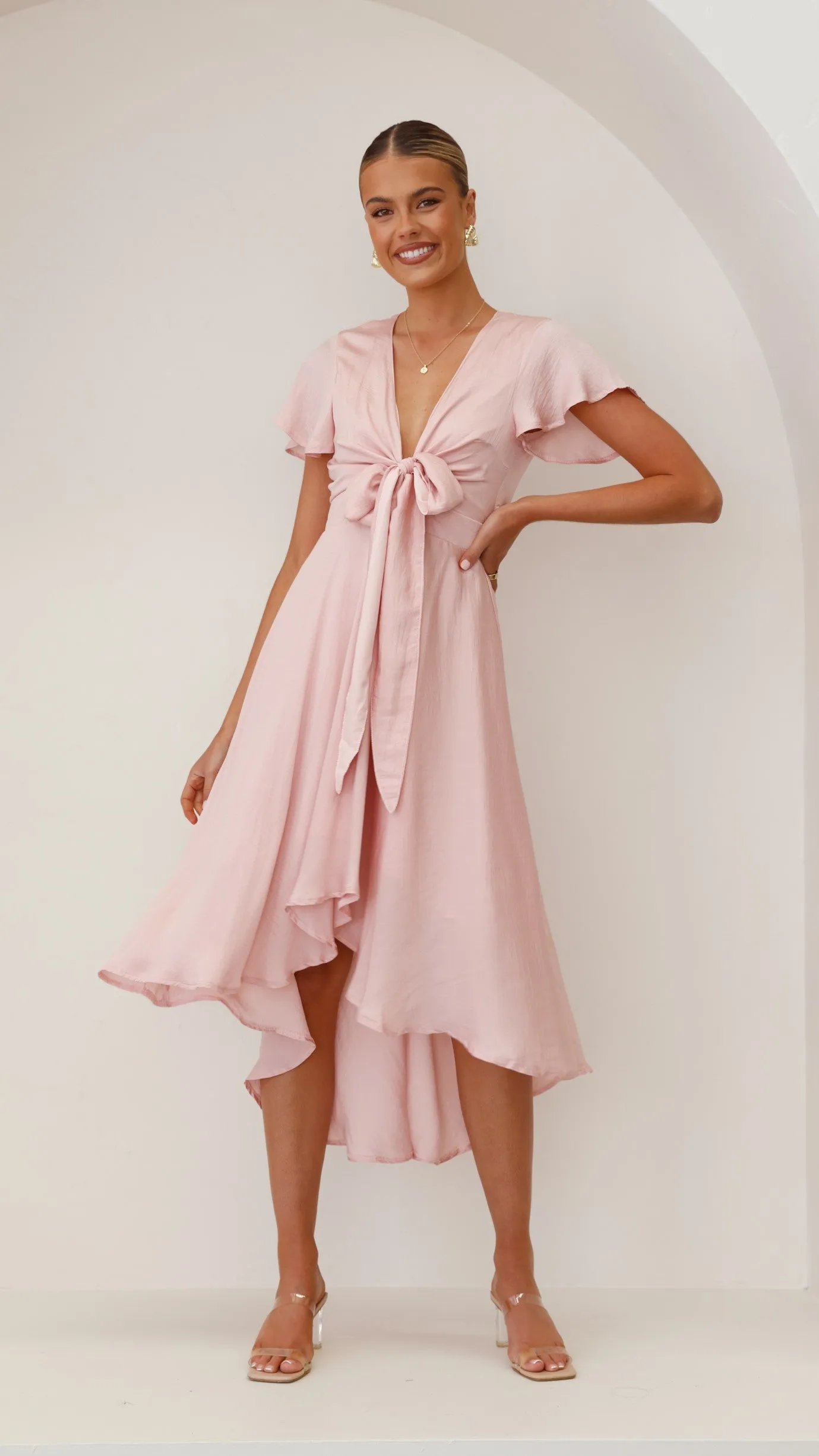 Sunny Daze Dress - Soft Pink