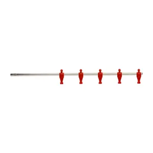 TELESCOPIC ROD 5 PLAYERS - RED