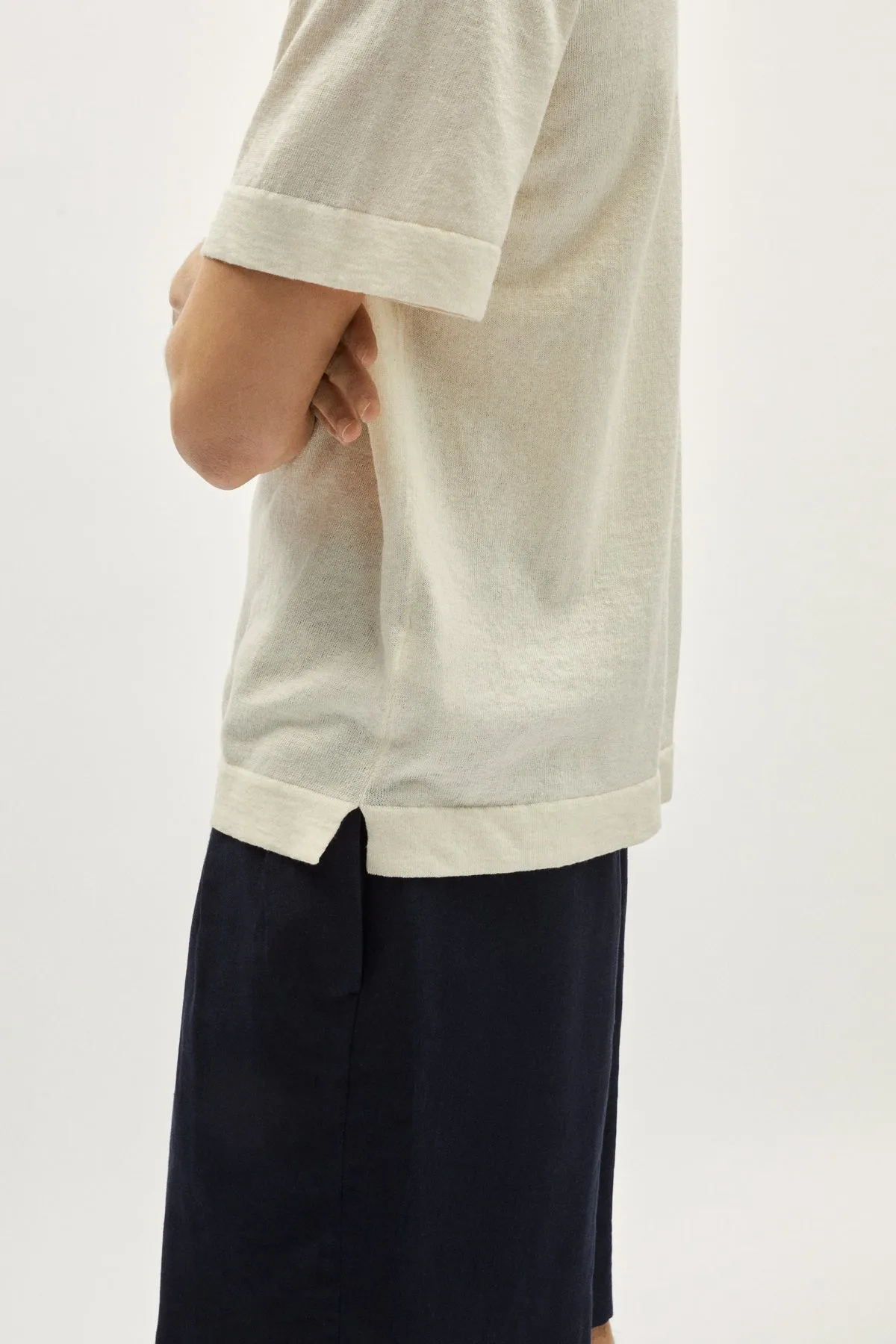 The Linen Cotton Bowling Shirt