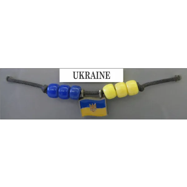 Ukraine Fan Choker Necklace