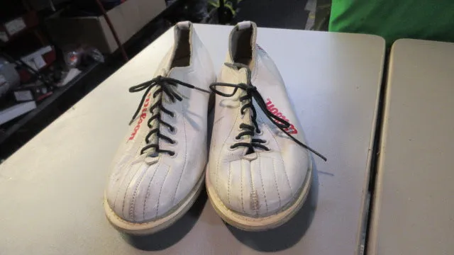 Used Wilson White Bowling Shoes Size 6