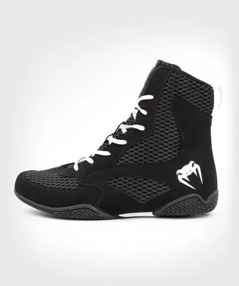 VENUM CONTENDER BOXING SHOES BOXING BOOTS EUR 41-43 BLACK/WHITE