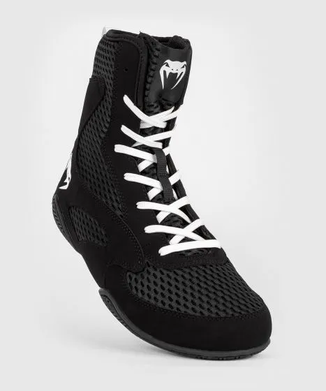 VENUM CONTENDER BOXING SHOES BOXING BOOTS EUR 41-43 BLACK/WHITE