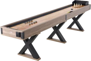 Vevor Shuffleboard Table 2 in 1 Bowling Combo Game Set 11.5' New