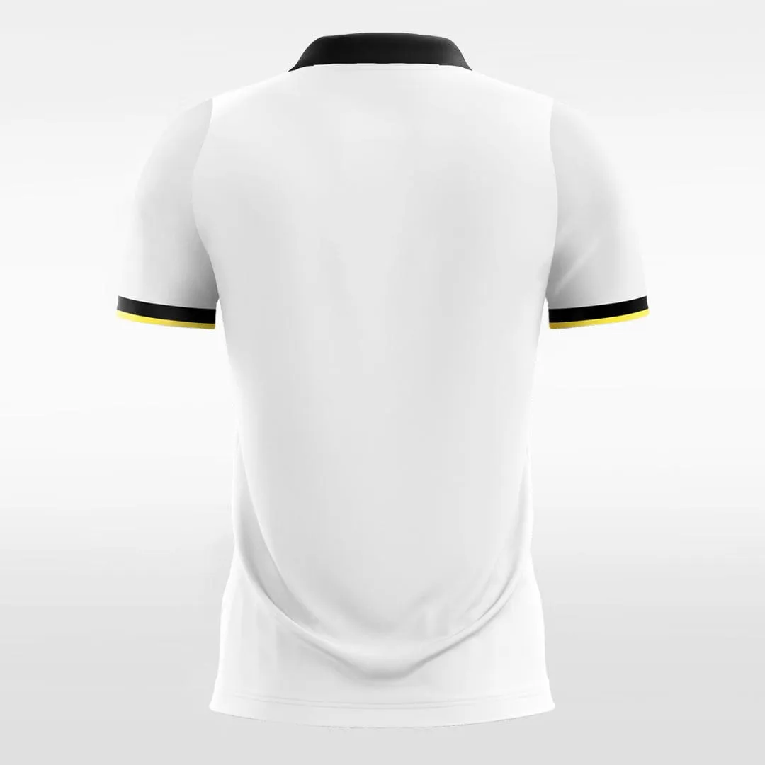 Vintage 3D Gradient - Custom Kids Soccer Jerseys Design White