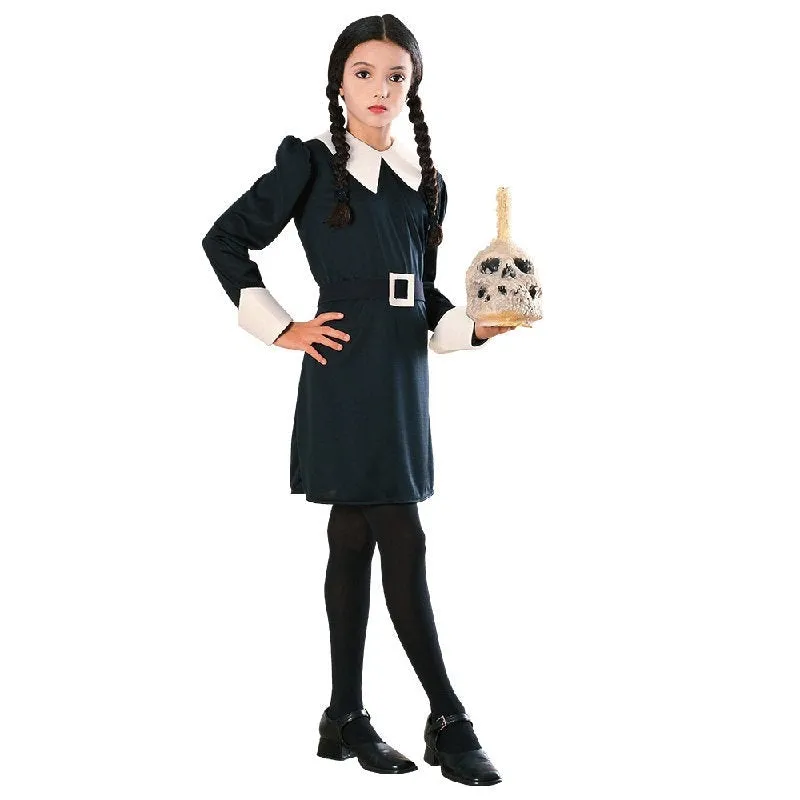 Wednesday Addams Child's Halloween Costume