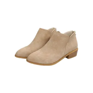 Women's Low Heel  Ankle Boots