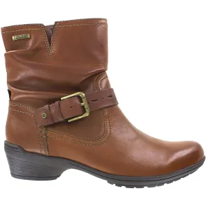 Women's Rockport Riley Waterproof Mid Boot Almond Leather