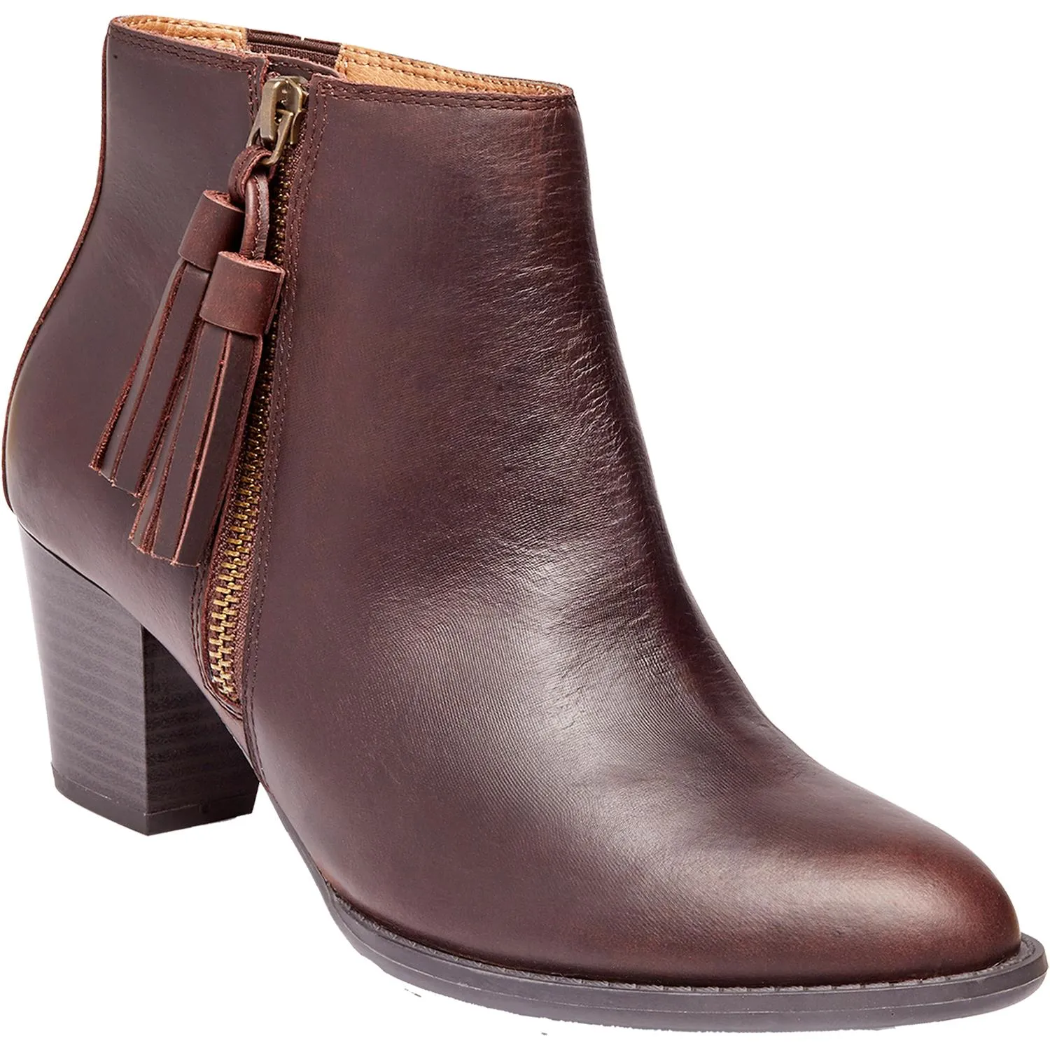 Women's Vionic Madeline Chocolate Leather