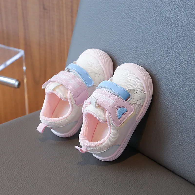 xiangtuibao  Spring New Baby and Infant Toddler Shoes Soft Bottom Boys and Girls Baby Shoes Breathable Velcro Children's Shoes Delivery